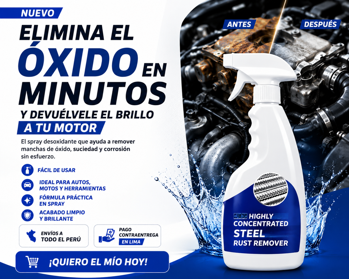 Devuélvele el brillo a tus piezas metálicas en minutos