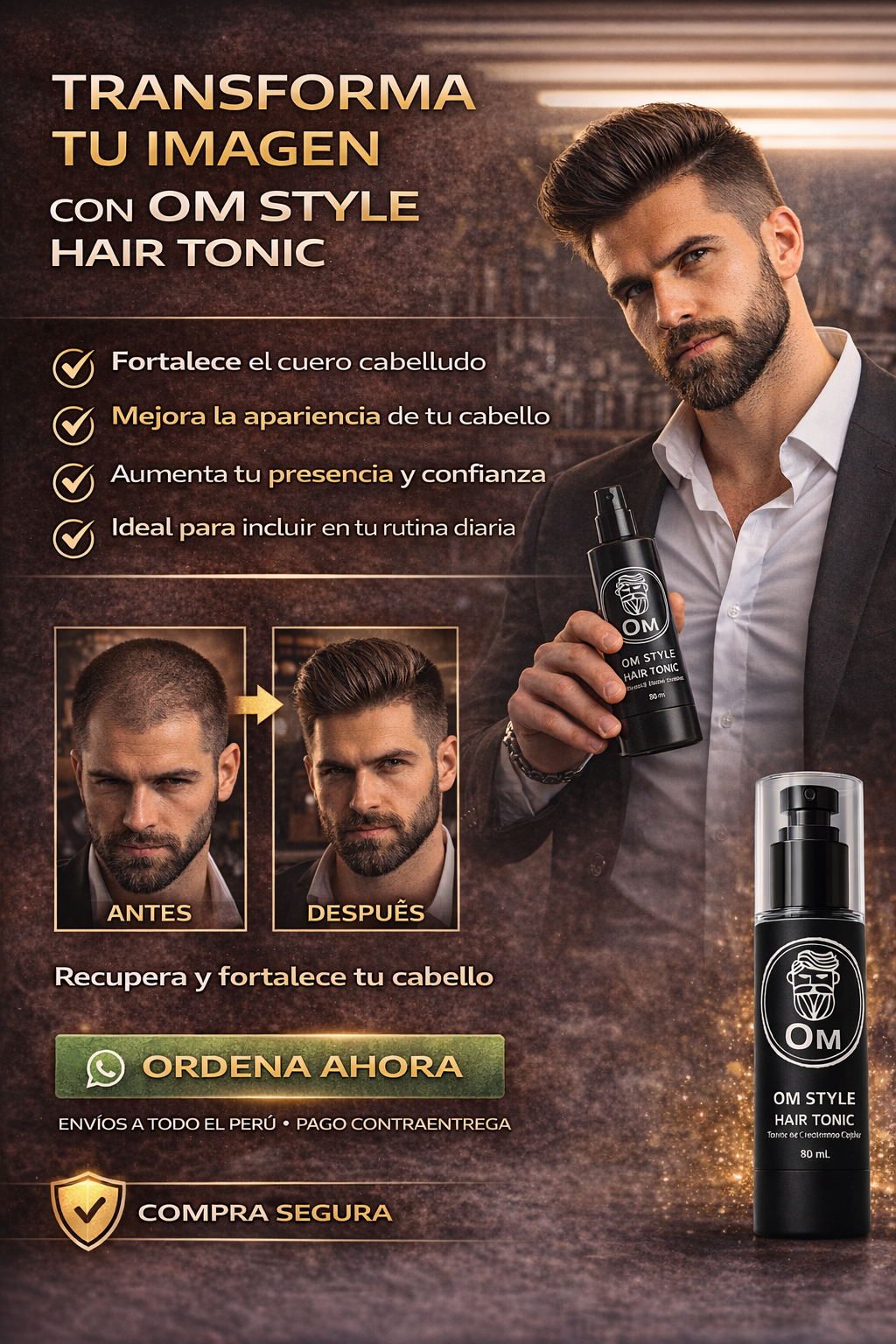 Hair Tonic - Crecimiento Capilar
