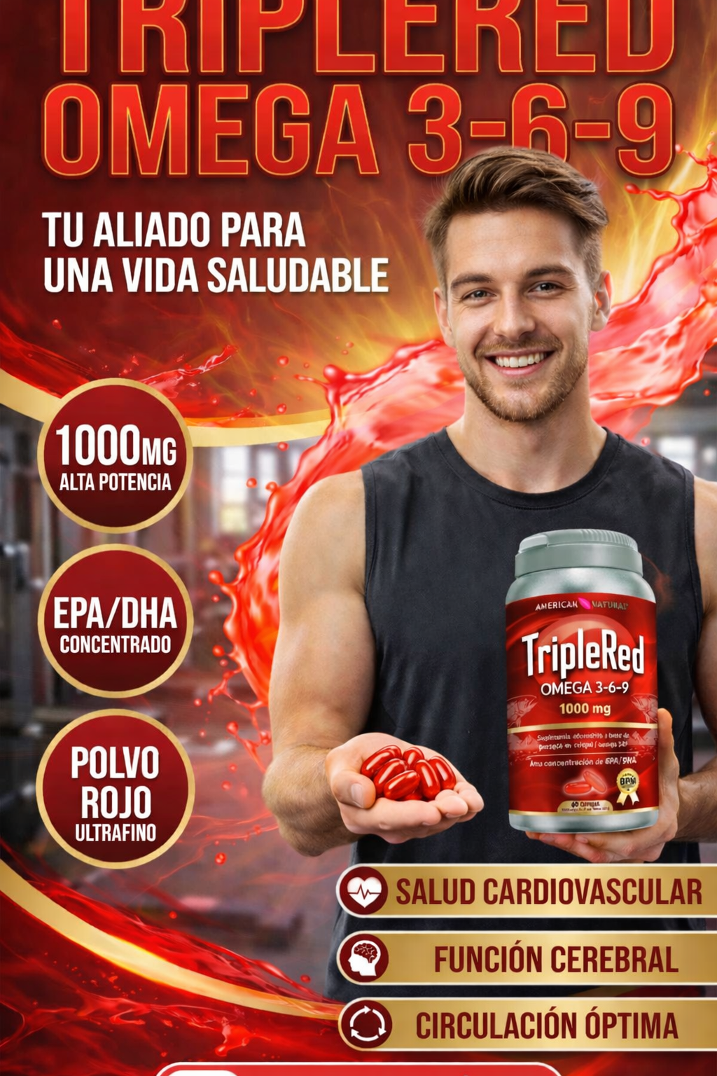 Triplered ™- Refuerza Tu Salud y Energía Diaria