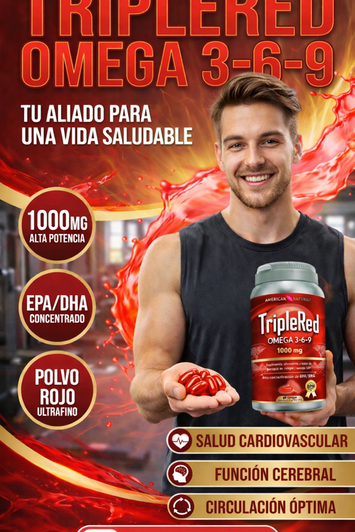 Triplered ™- Refuerza Tu Salud y Energía Diaria