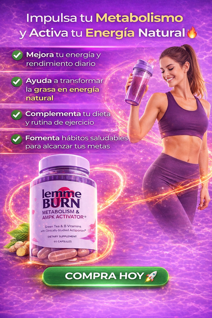 Lemme Burn-Activa tu 'switch' metabólico hoy