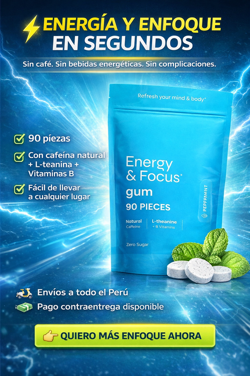 ENERGY Y FOCUS - Despierta tu mente y rinde al máximo en segundos