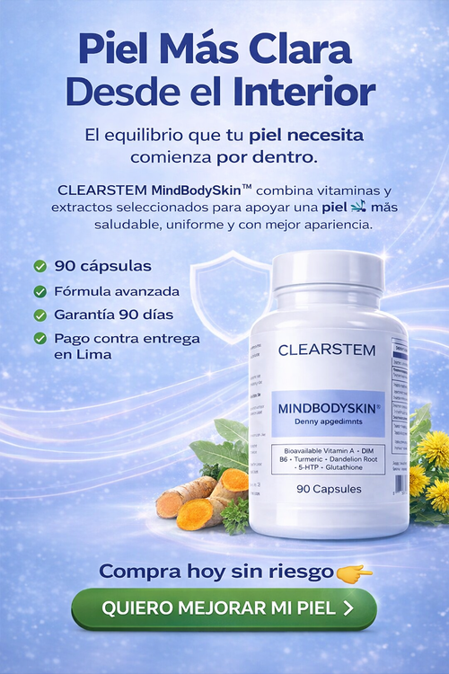 CLEARSTEM-Limpia tu piel desde la raíz