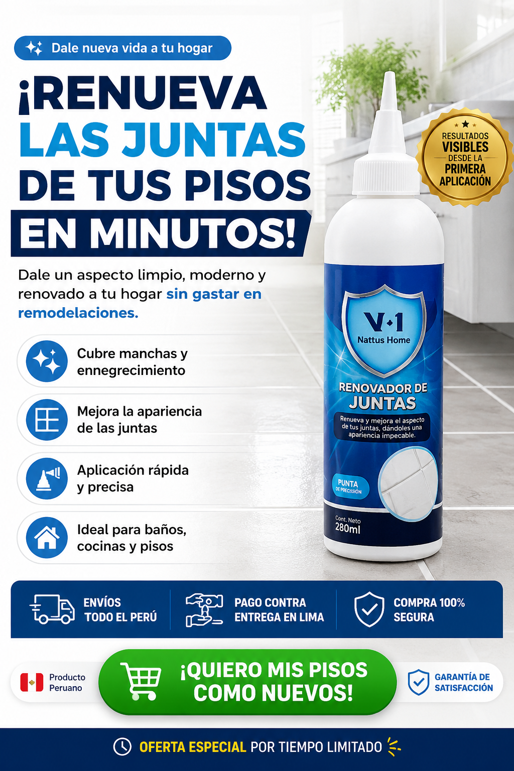 HAZ QUE TU CASA SE VEA MÁS LIMPIA Y MODERNA
