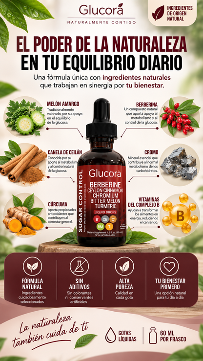 GLUCORA™ Dale un Giro a tu Rutina Diaria