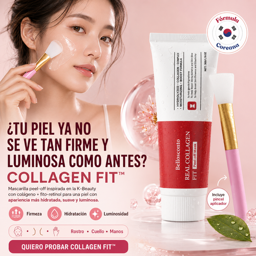 Mascarilla de Colágeno Coreana Rejuvenecedora - Collagen Fit™