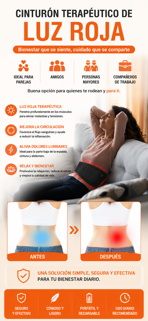 Tu Espalda Te Pasa Factura? Descubre la Tecnología de Luz Roja que Está Revolucionando el Bienestar