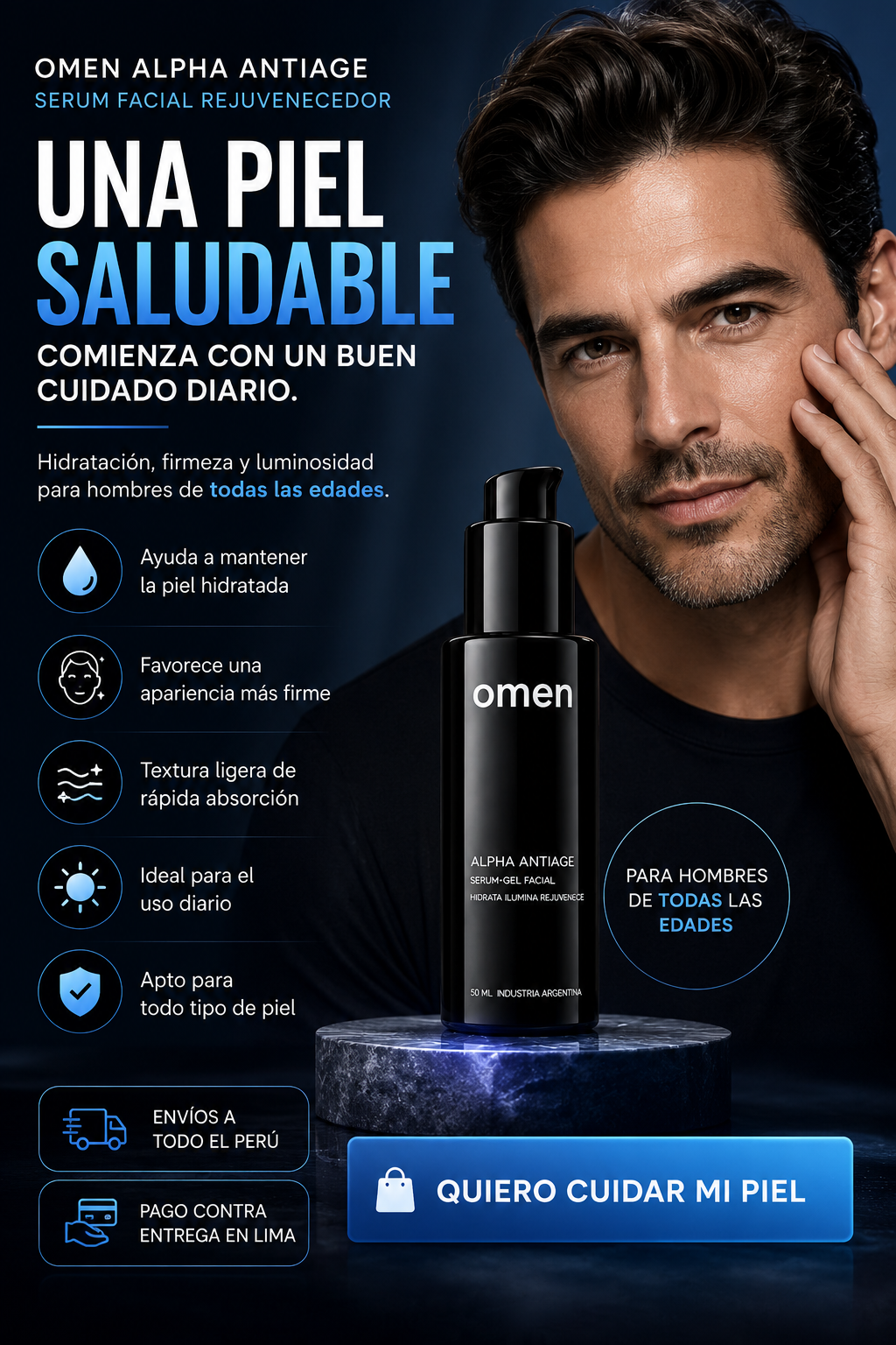 Serum Anti-edad para hombres