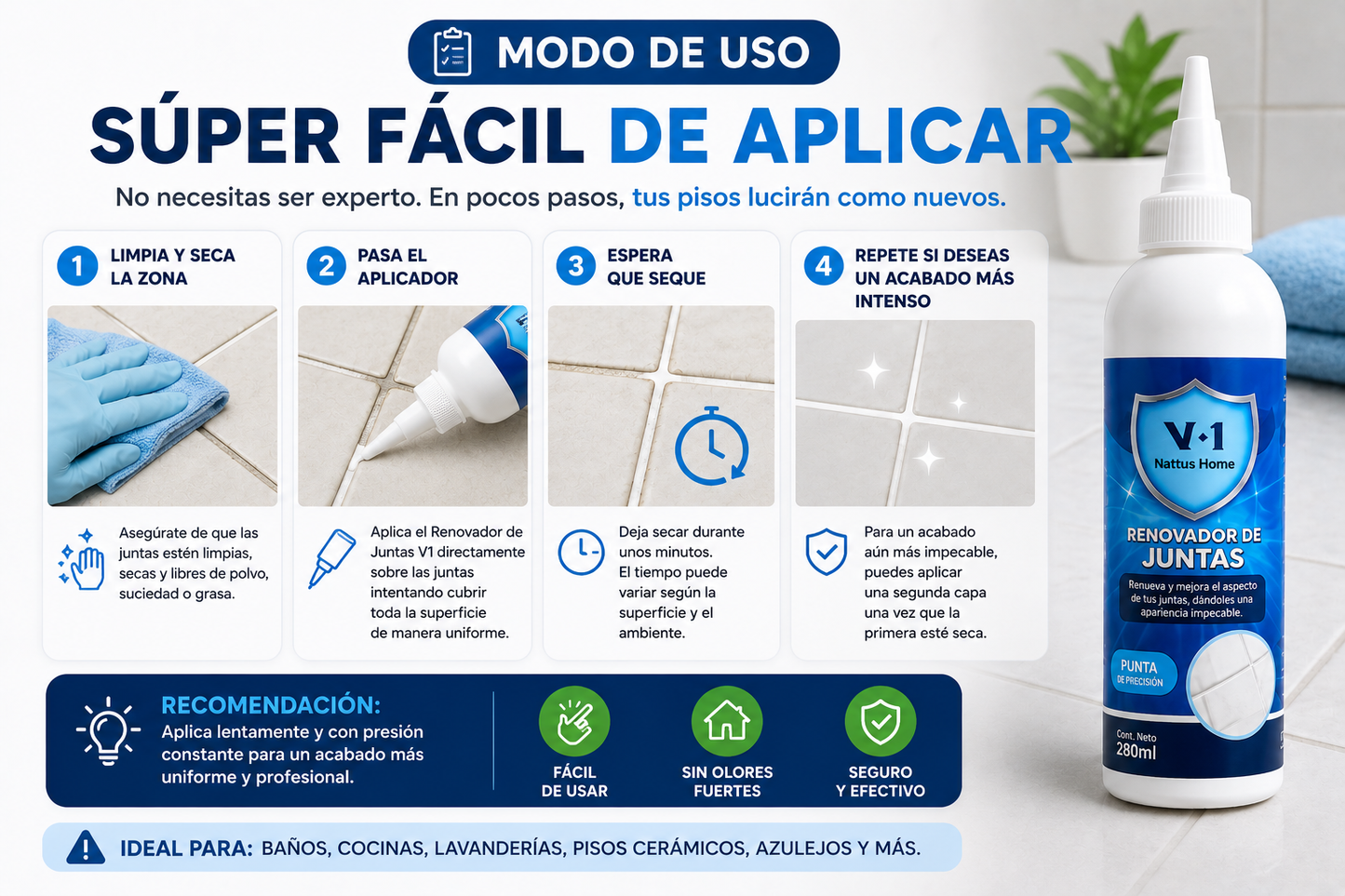 HAZ QUE TU CASA SE VEA MÁS LIMPIA Y MODERNA