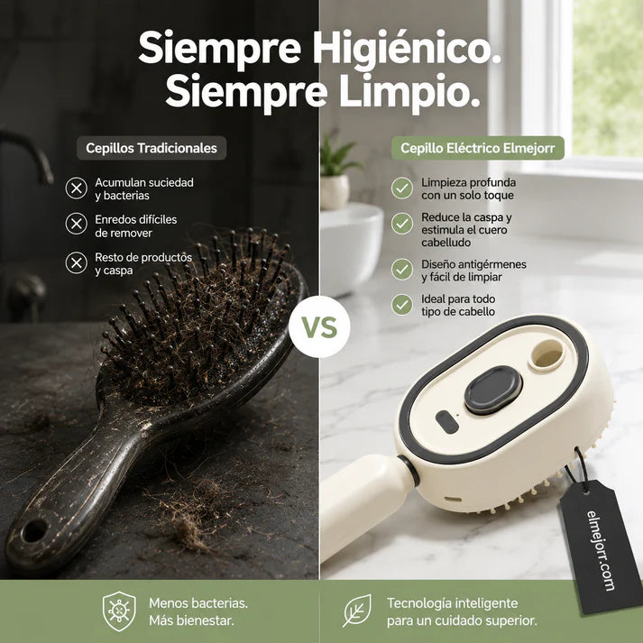 CEPILLO A VAPOR CAPILAR MASAJE 5 EN 1 - NUTRE Y ALISA AL Tiempo