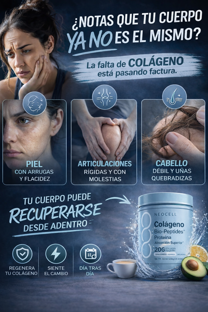 Neocell - Biopéptidos de colágeno en polvo