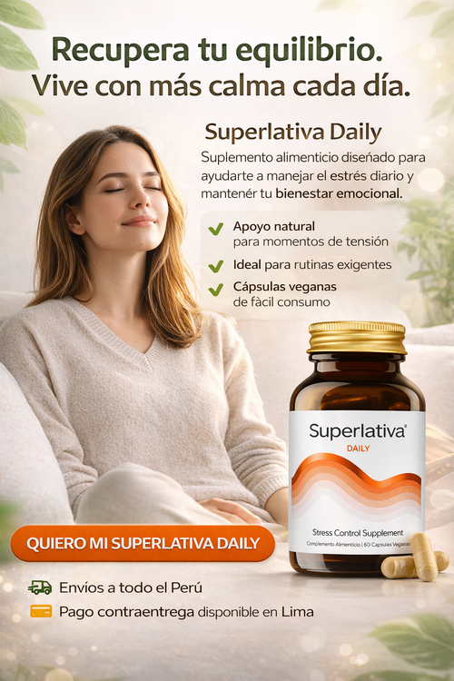 Superlativa Daily-no dejes que el estrés te domine a ti