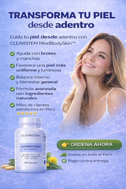 CLEARSTEM-Limpia tu piel desde la raíz