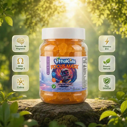 VitaKids Focus Maxx – El Superpoder para el Cerebro de tu Peque 🧠✨