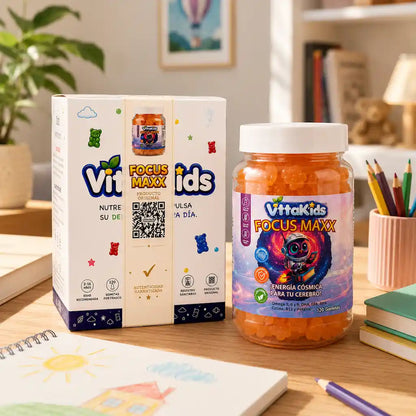 VitaKids Focus Maxx – El Superpoder para el Cerebro de tu Peque 🧠✨