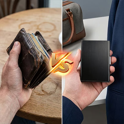 Tarjetero con protección RFID✨